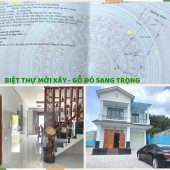 - Chủ đổi đời, bán căn biệt thự mới xây, 880 m đường nhựa Thái Hòa Tân Uyên.